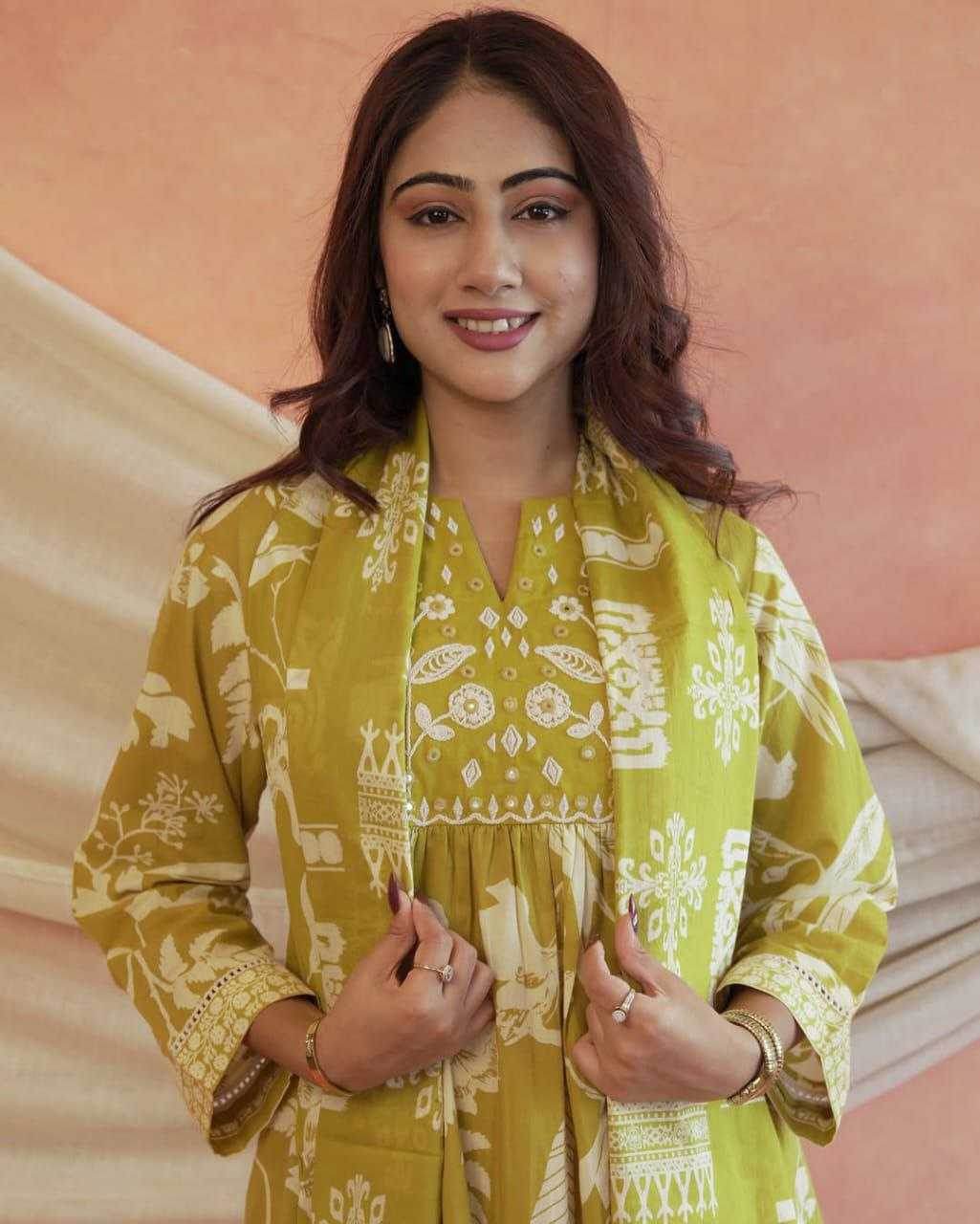 Cotton Anarkali Kurti Rakhi Collection - MYLUXURY LANE ENTERPRISE